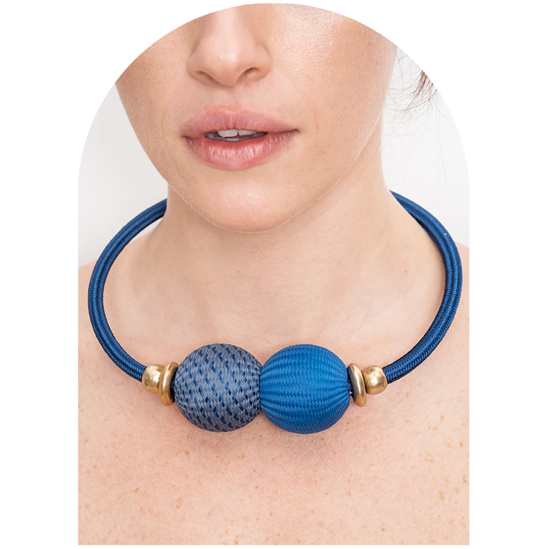 Baller Necklace Pacific Blue