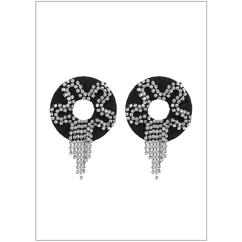 Jasmin Black With Fringe