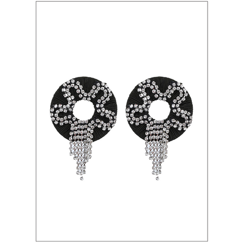 Jasmin Black With Fringe