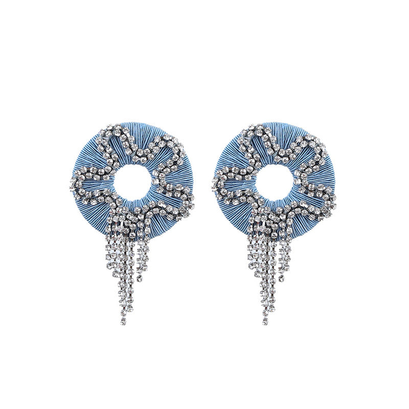 Jasmin Sky With Fringe