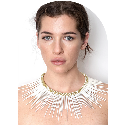 Sunburst Necklace Naturale