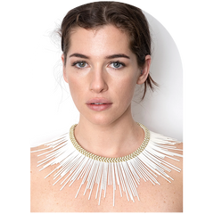 Sunburst Necklace Naturale