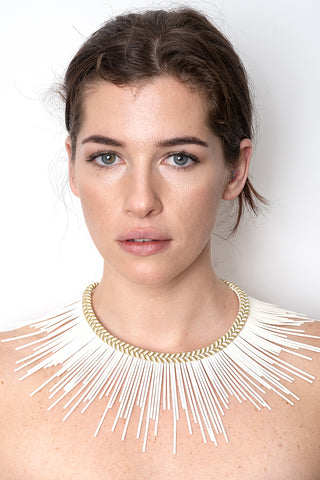 Sunburst Necklace Naturale