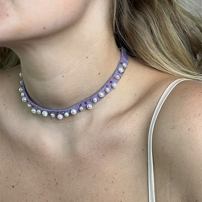 Margaux Chocker Lavender