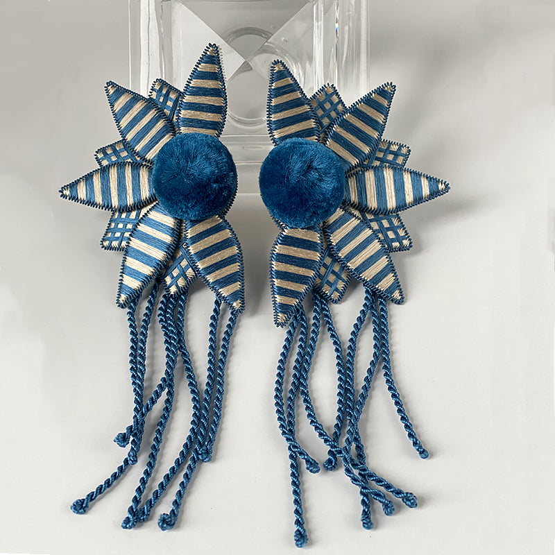Starflower Blue & White