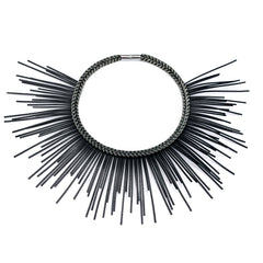 Sunburst Necklace Nero